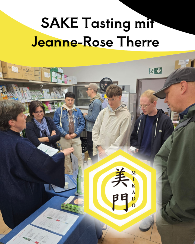 AUF KEINEN FALL VERPASSEN: Sake Tasting mit Jean im MIKADO