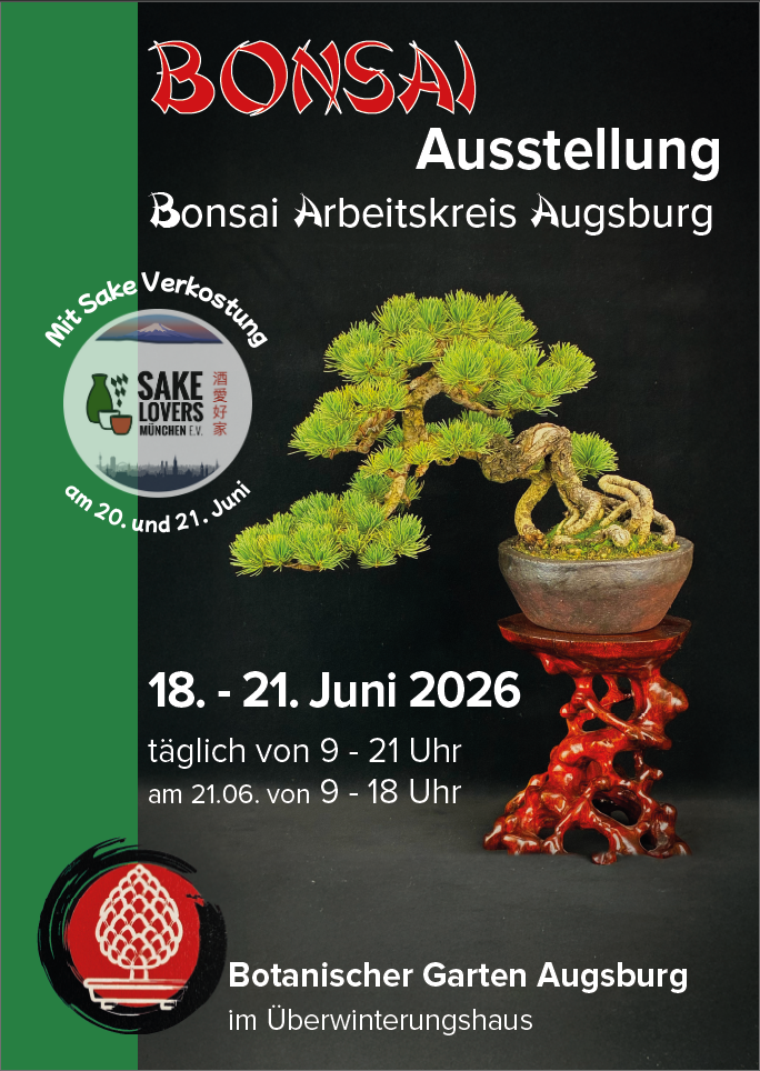 Bonsai Ausstellung Augsburg 2026